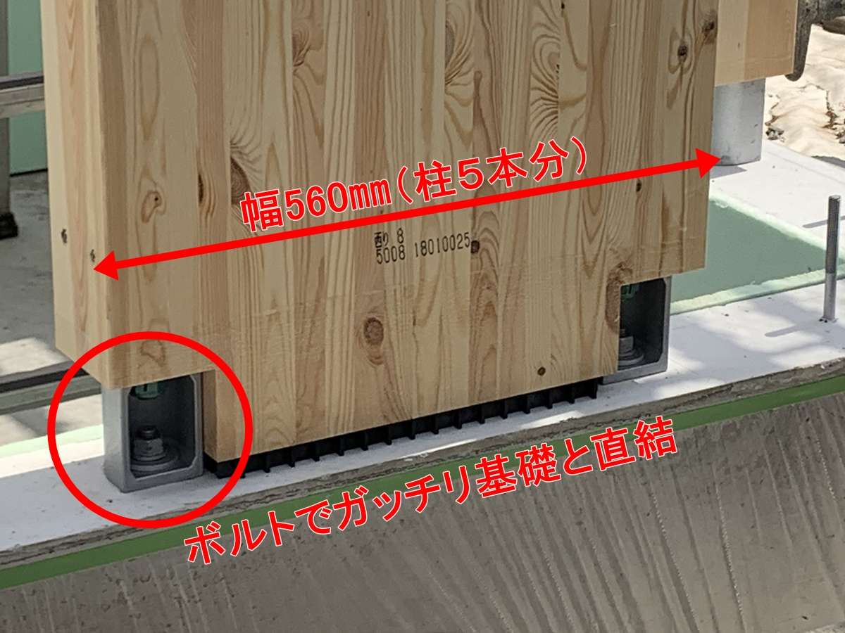 ビッグコラムの柱