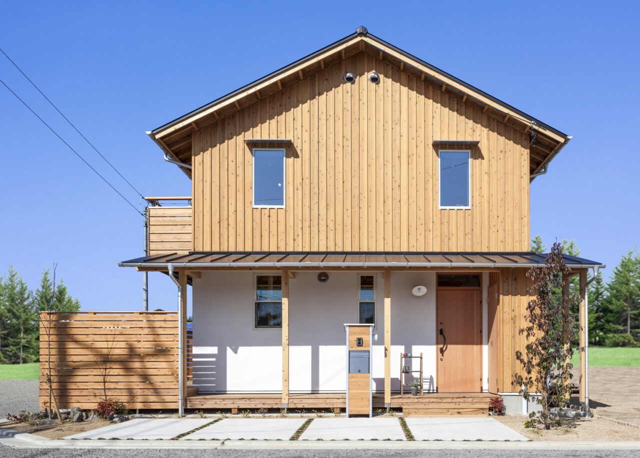 木造戸建て住宅の外観