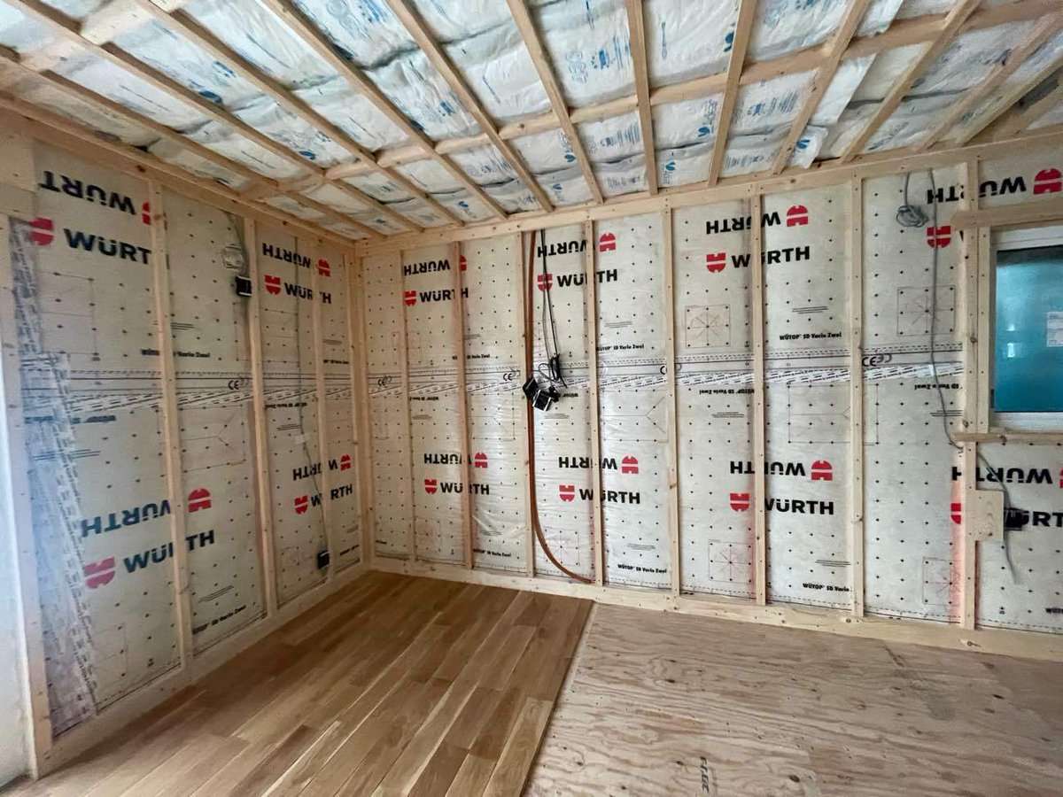 断熱改修工事の現場