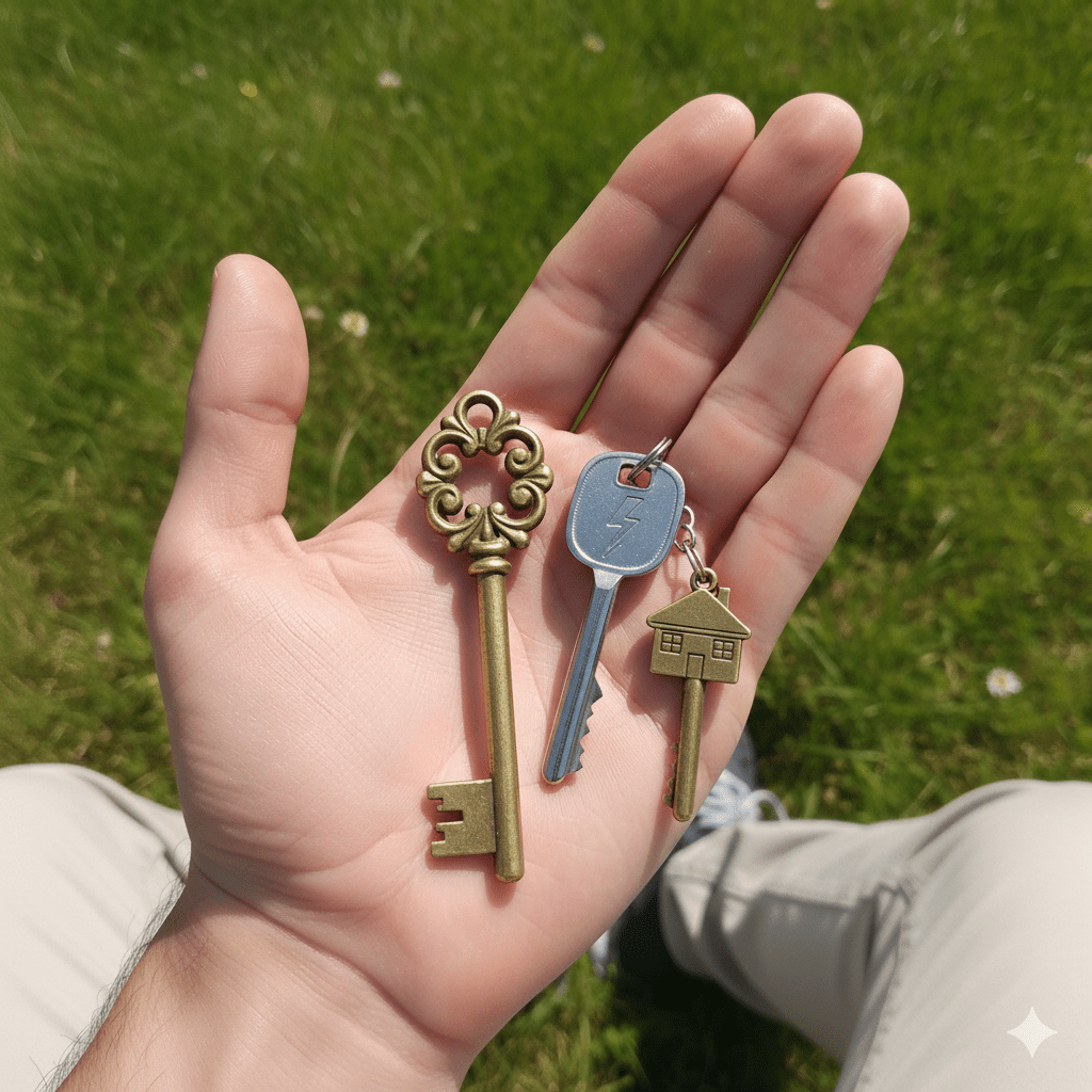 業界の相場を破壊し、最安値を勝ち取るための「3つの鍵」を手にする設計士のイメージ