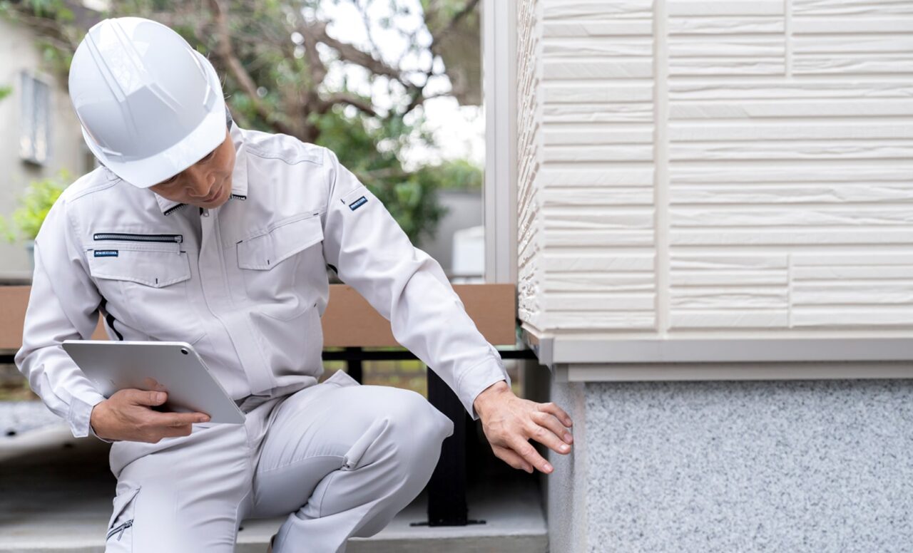 築40年住宅の耐震診断・リフォーム相談風景