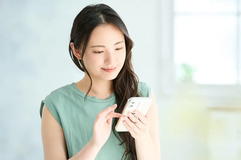 スマホで住宅相談する人